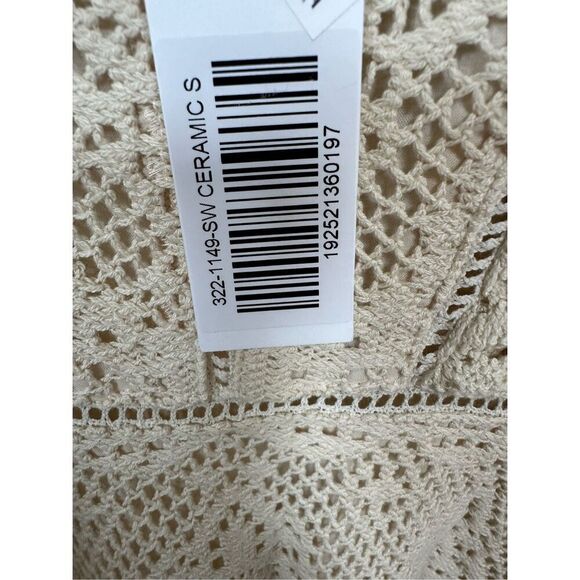 Jonathan Simkhai Avalon Crochet Coverup Dress Size S - Picture 6 of 6